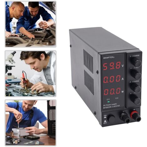 Alimentation de laboratoire Alimentation de laboratoire 60V 5A Alimentation réglable DC Stabilisé Digital