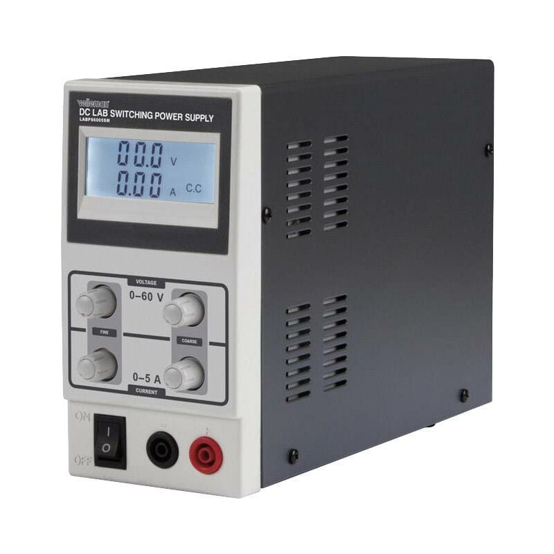 Velleman - Alimentation de laboratoire réglable LABPS6005SM 0 - 60 v 0 - 5 a V04297