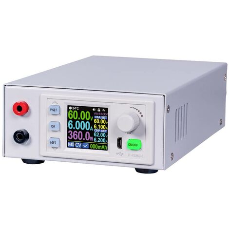 Alimentation de laboratoire réglable Joy-it JT-PC360-C 0 - 60 V 0 - 6 A 360 W construction étroite, programmable Nbr. de sorties 2 x R675912