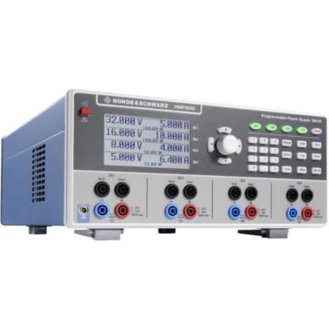 Alimentation de laboratoire réglable Rohde & Schwarz HMP4040 32 V (max.) 10 A (max.) 384 W télécommandable, programmable Nbr. de sorties 4 x Q954222
