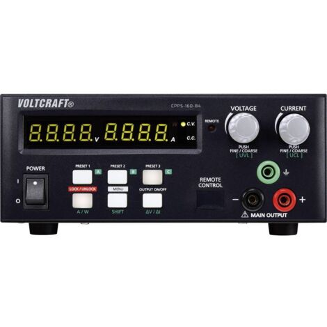 Alimentation de laboratoire réglable VOLTCRAFT CPPS-160-84 0.02 - 84 V/DC 0.01 - 5 A 160 W