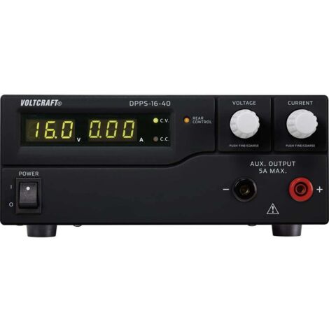 Alimentation de laboratoire réglable VOLTCRAFT DPPS-16-40 1 - 16 V/DC 0 - 40 A 640 W USB programmable Nbr. de sorties 1
