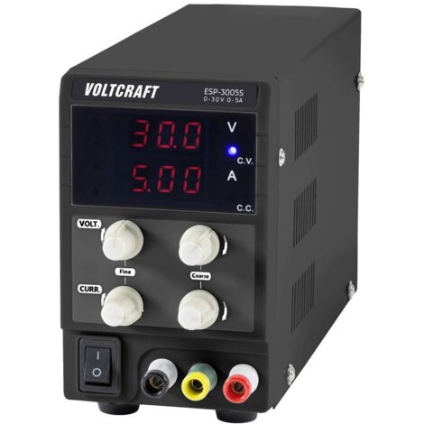 Alimentation de laboratoire réglable VOLTCRAFT ESP-3005S 0 - 30 V 0 - 5 A 150 W connexion enfichable