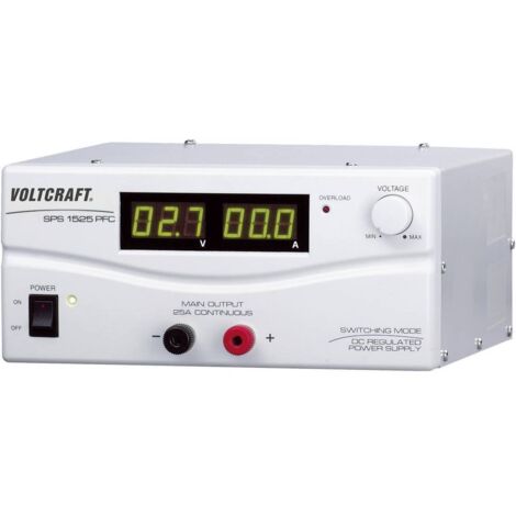 Alimentation de laboratoire réglable Voltcraft SPS 1525 PFC S99386