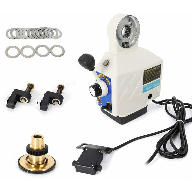 Senderpick - Alimentation de l'axe x moteur alimentaire 135 lb Power Table Feed pour fraiseuse Bridgeport alimentation de la fraiseuse 220 v