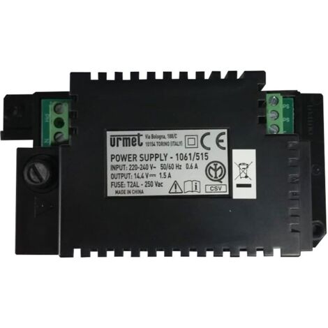 Alimentation de remplacement Urmet pour les centrales 1061/515