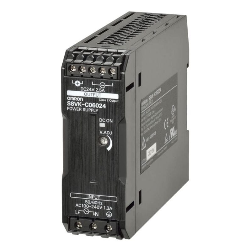 Omron - Alimentation Switching 24DC 2,5A 60W lite S8VKC06024