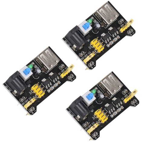 Alimentation Double Sortie 3.3V 5V pour Arduino - Module Régulateur Tension DC - 3 Pièces