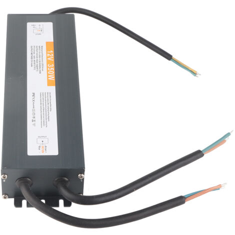 Alimentation étanche 350W 12V DC, ultra-mince pour bande LED, transformateur 170-250V AC