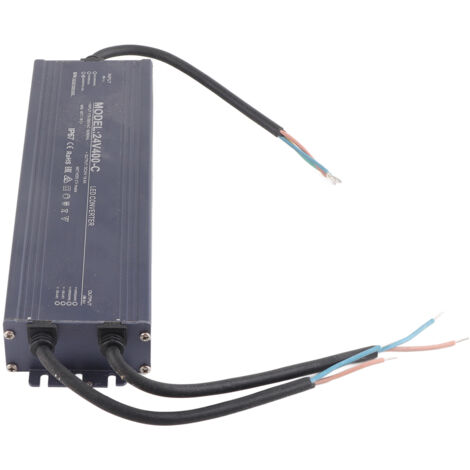 Alimentation étanche LED 400W 24V 16.6A IP67 - Transformateur constant pour éclairage extérieur