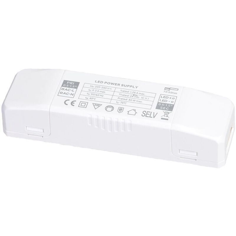Alimentation Europole izi tronic - 24 volts dc - 30w - ip20 Europole 44248