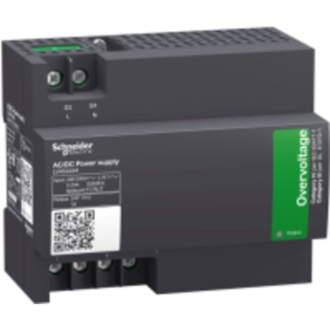 Alimentation externe 24 W 200-240 V CA, 1 A, IP4X, Micrologic