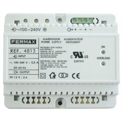 Alimentation FERMAX 4813 100-240VAC / 12VDC-2A