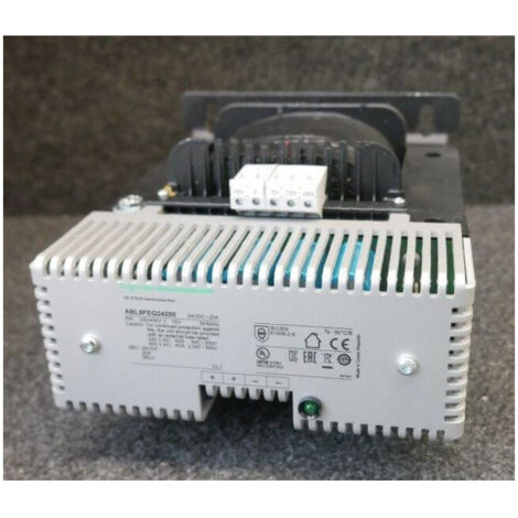 Alimentation filtrée et rectifiée mono/biphasée prim 230-400VAC sec 24VDC 20A (déclassé défaut d'aspect) Phaseo SCHNEIDE