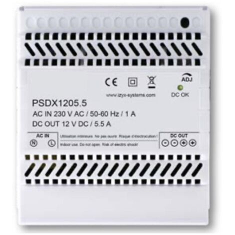 ALIMENTATION FILTREE REGULEE 12 VCC - 5 A - 4M