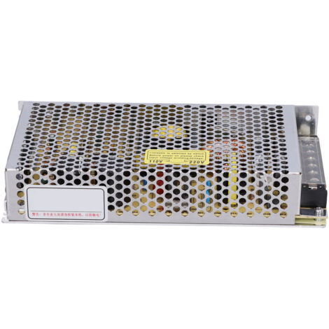 Alimentation LED 100‑240V vers 12V/24V 120W pour Caméra de Surveillance et Éclairage