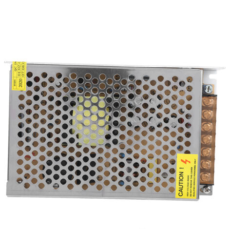Alimentation LED 100W-500W, Transformateur 12V DC pour Éclairage, 110-240V AC