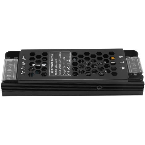 Alimentation LED 100W AC 170‑260V vers DC 12V pour bande lumineuse