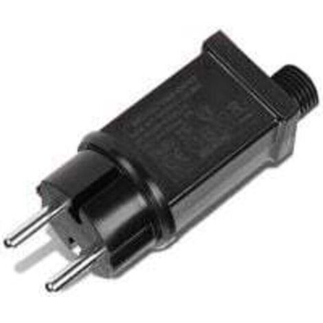 Alimentation LED  12V 12W IP44, transformateur basse tension étanche pour guirlandes lumineuses, décorations de Noël et lampes d'extérieur