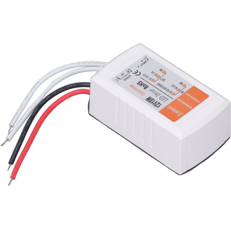 Alimentation LED 12V 18W 1.5A pour Ruban LED, Ampoules et Projecteurs - 100‑240V AC
