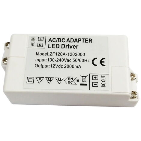 Transformateur 220V 12V LED 60W LED Driver Alimentation 12V 5A
