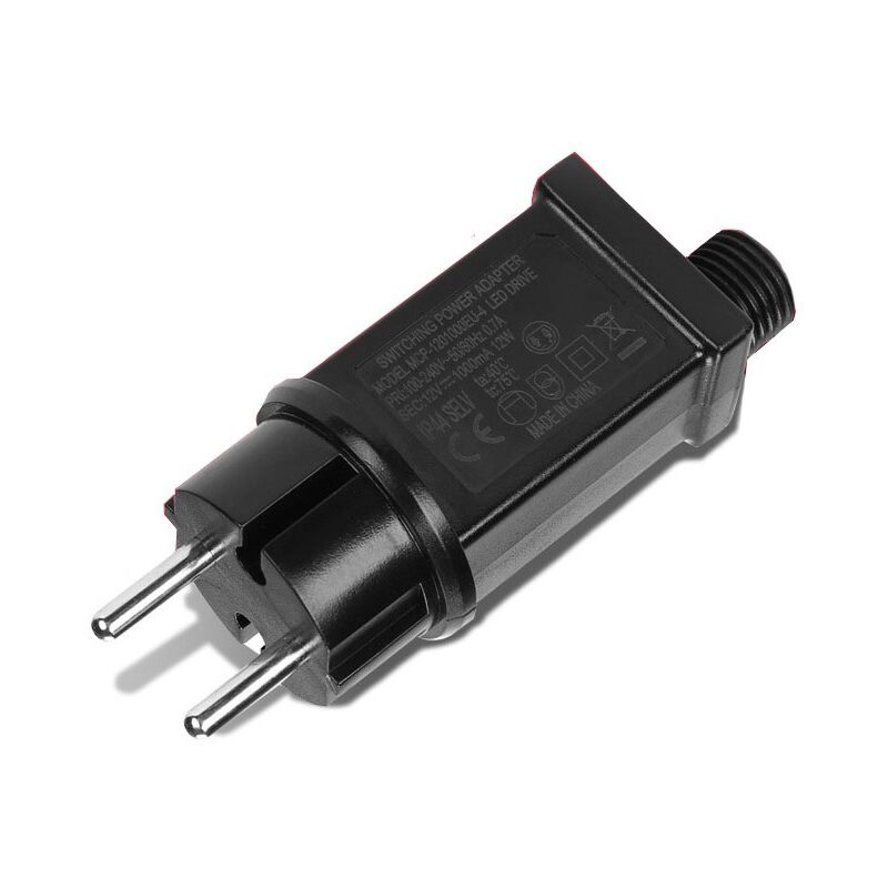 Memkey - Alimentation led 12V, transformateur led IP44 Pilote d'adaptateur led Basse Tension pour Christmas Light, String Light