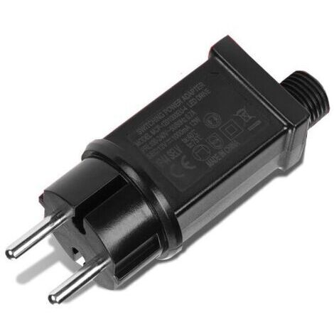 Alimentation LED 12V, transformateur LED IP44 Pilote d'adaptateur LED Basse Tension pour Christmas Light, String Light