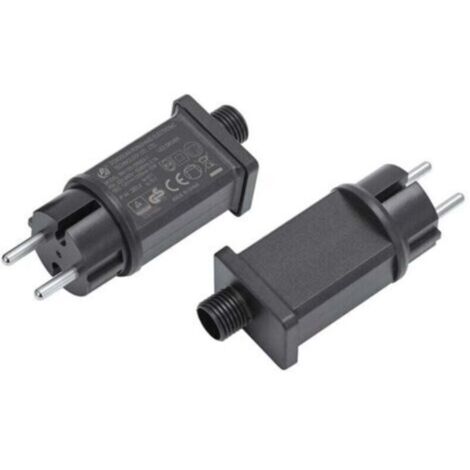 Alimentation LED 12V, transformateur LED IP44 Pilote d'adaptateur LED Basse Tension pour Christmas Light, String Light（1pcs）
