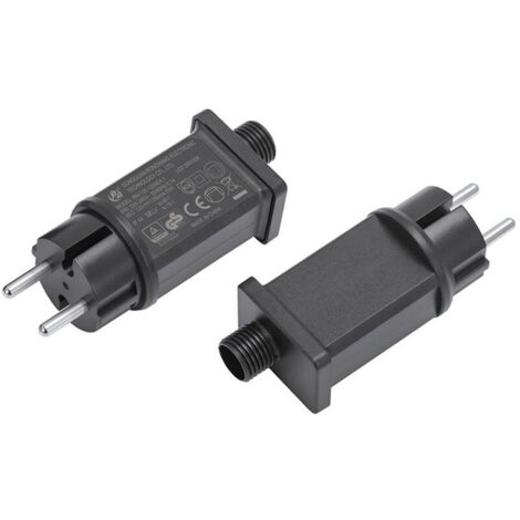 Alimentation LED 12V, transformateur LED IP44 Pilote d'adaptateur LED Basse Tension pour Christmas Light, String Light（1pcs）
