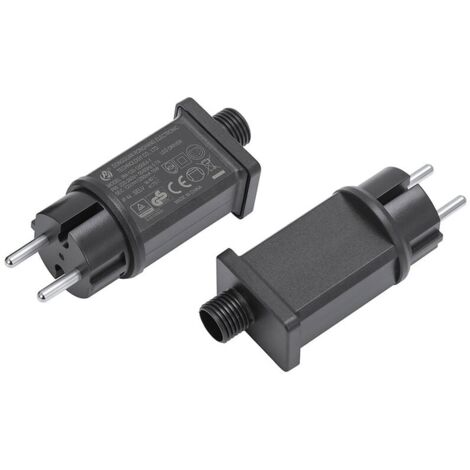 Alimentation LED 12V, transformateur LED IP44 Pilote d'adaptateur LED Basse Tension pour Christmas Light, String Light（1pcs）-LIAIKI