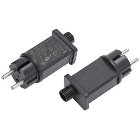 Alimentation LED 12V, transformateur LED IP44 Pilote d'adaptateur LED Basse Tension pour Christmas Light, String Light（1pcs） - MSBD