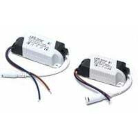 Alimentation LED 13–18 W pour Plafonnier – Driver Double 2x – Transformateur DC avec Connecteur Compatible Panneaux LED