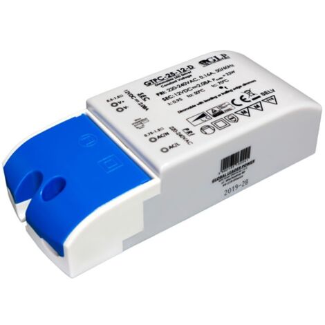 Alimentation LED DC12V 25W GLP
