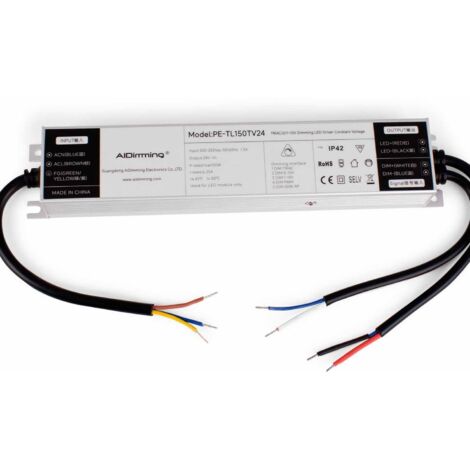 Alimentation LED dimmable TRIAC/0-10V 200-250V - Sortie 24V -