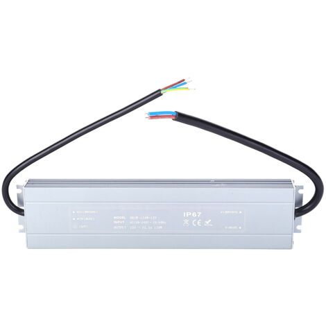 Alimentation LED étanche 150W 12V - Transformateur pour bande LED