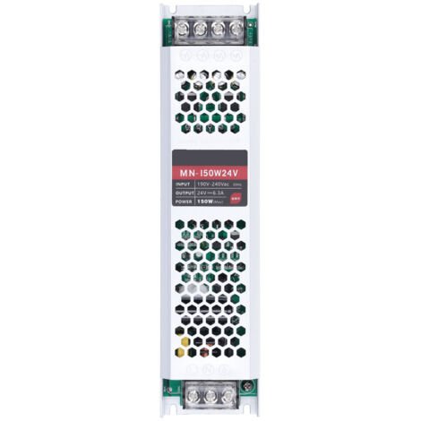 Alimentation LED étanche 150W IP68, transformateur DC 24V pour éclairage extérieur