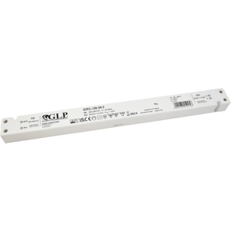 Alimentation LED extra plate 150W 24V 6.25A - GPL