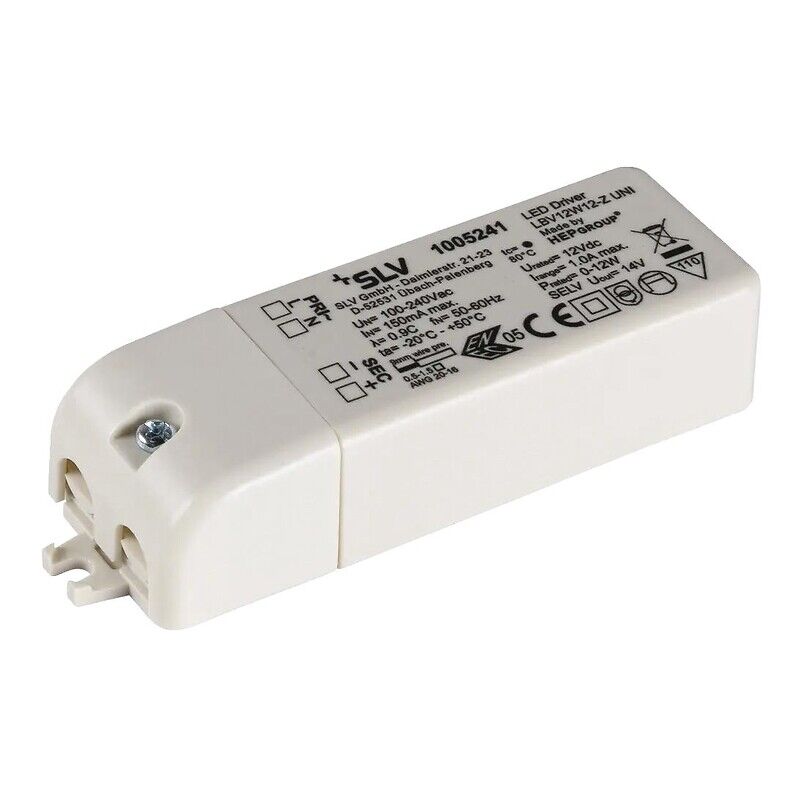 SLV - Alimentation led 12W/12V dc
