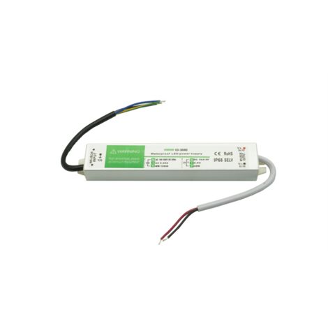 Alimentation LED IP67 slim 12V 30W 2,5A IdeaLED ID-3040