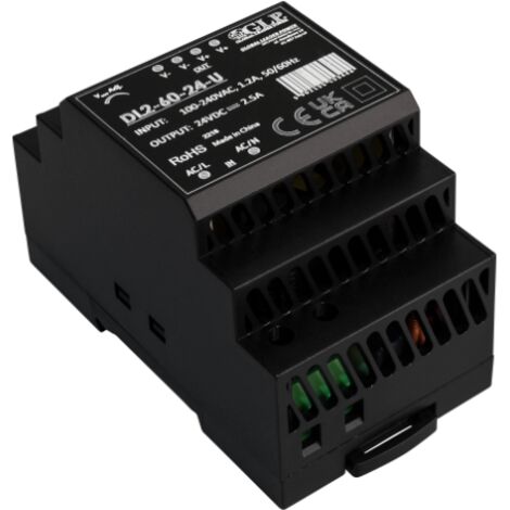 Alimentation LED pour Rail DC24V 60W GLP