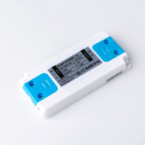 Alimentation meuble LED 12W 12V IP44 Ecolight EC20081