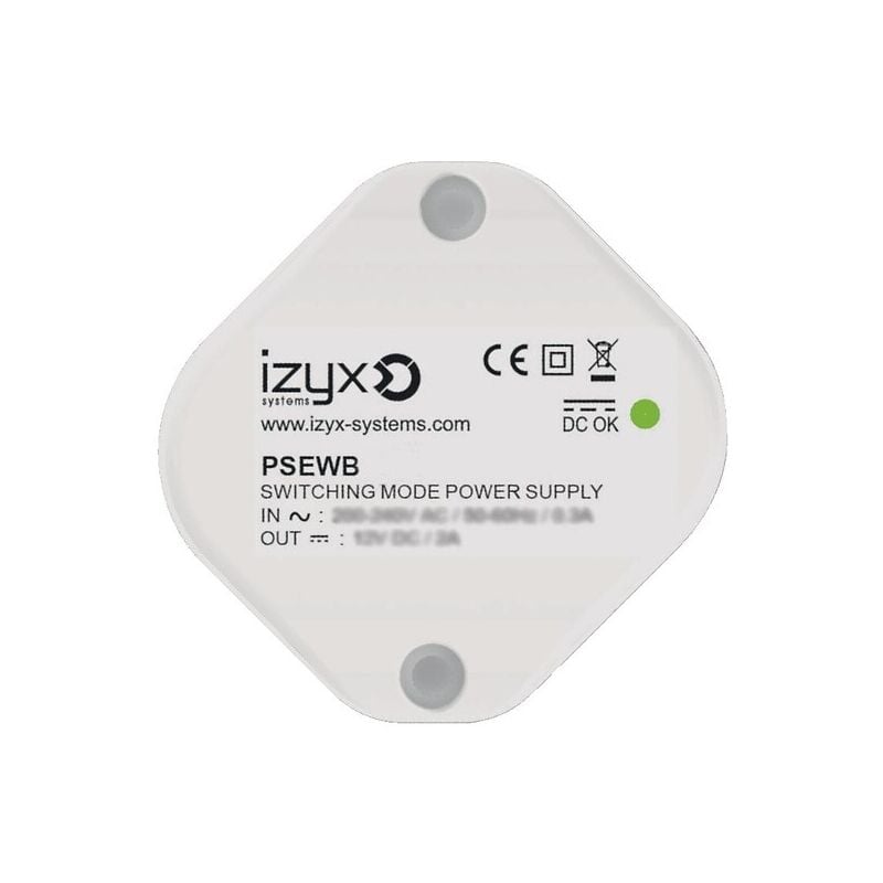 Alimentation miniature 230V ac / 12V dc / 2A - Bornes à vis Izyx