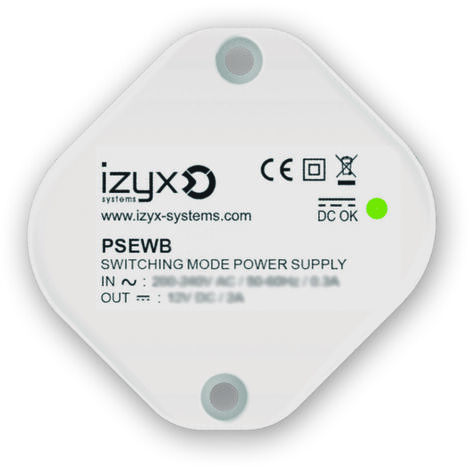 alimentation - miniature - 230v ac vers 24v dc - 1a - bornes à vis - izyx psewb2401