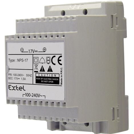 Bloc d'alimentation rail DIN Extel Modulo B C226661