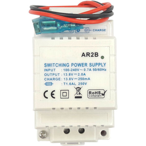 Alimentation modulaire secourue 12VCC 2A CAME 001FR0097