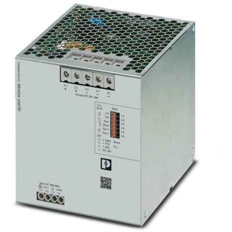 Alimentation Phoenix Contact, série QUINT POWER, 26V c.c.out 2.2  1.9A, 400  500V c.a.in, 1217VA ( Prix pour 1 )