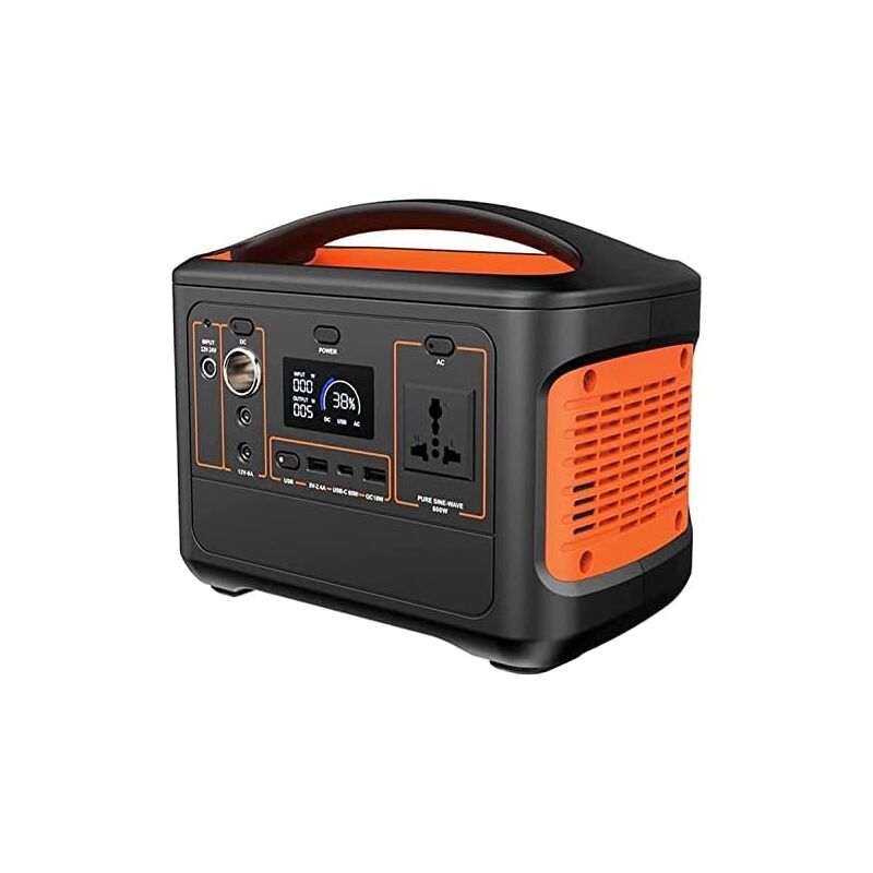 Zoternen - Générateur Électrique Portable, 153600mAh Batterie , 2 Portes usb-a 1000W Sortie Max, pour Extérieur, Camping, Voyage, Jardin