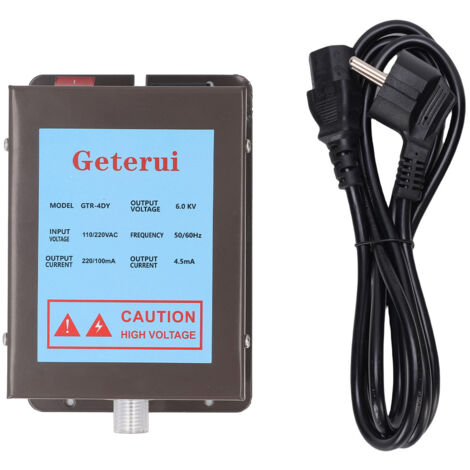 Alimentation pour barre ionisante à sortie unique 6,0 kV - Alimentation efficace pour barre ionisante antistatique avec prise UE 220-240 V
