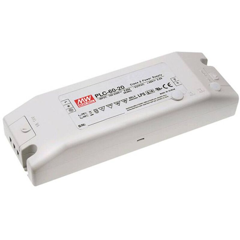 Mean Well - Driver led PLC-60-12 12 v dc 5 a