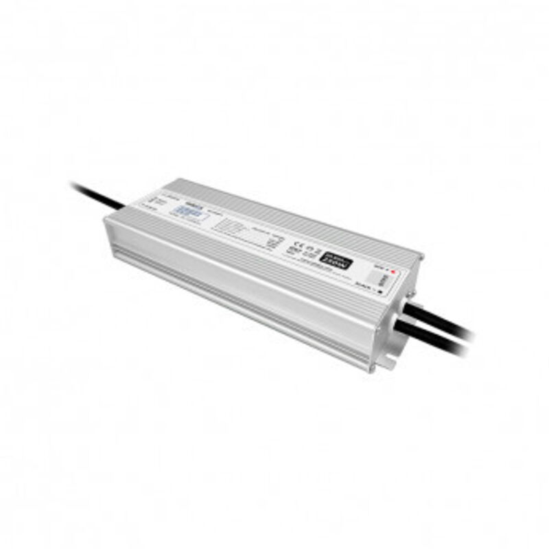 Transformateur led 250W 24 Volts dc IP67 Miidex Lighting®